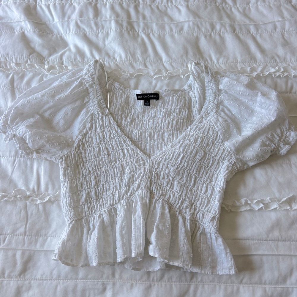 white blouse